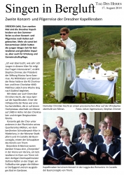 Kapellknaben Südtirol 2014